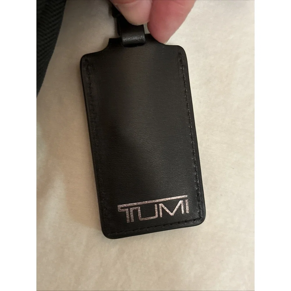 Tumi Alpha Bravo Barksdale Crossbody Bag Ballistic Nylon Black 232309D Mens